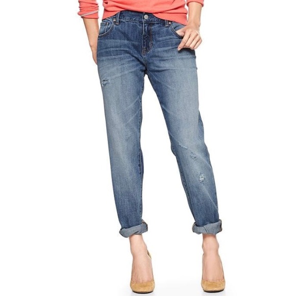 GAP Denim - GAP Sexy Boyfriend Jean Distressed Size 27 / 4